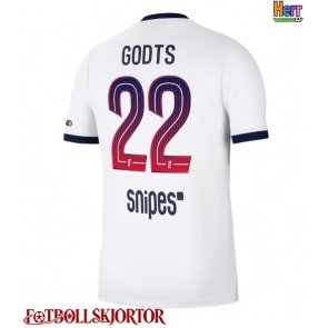 Paris Saint-Germain Mika Godts #22 Bortatröja 2026-27 Kortärmad